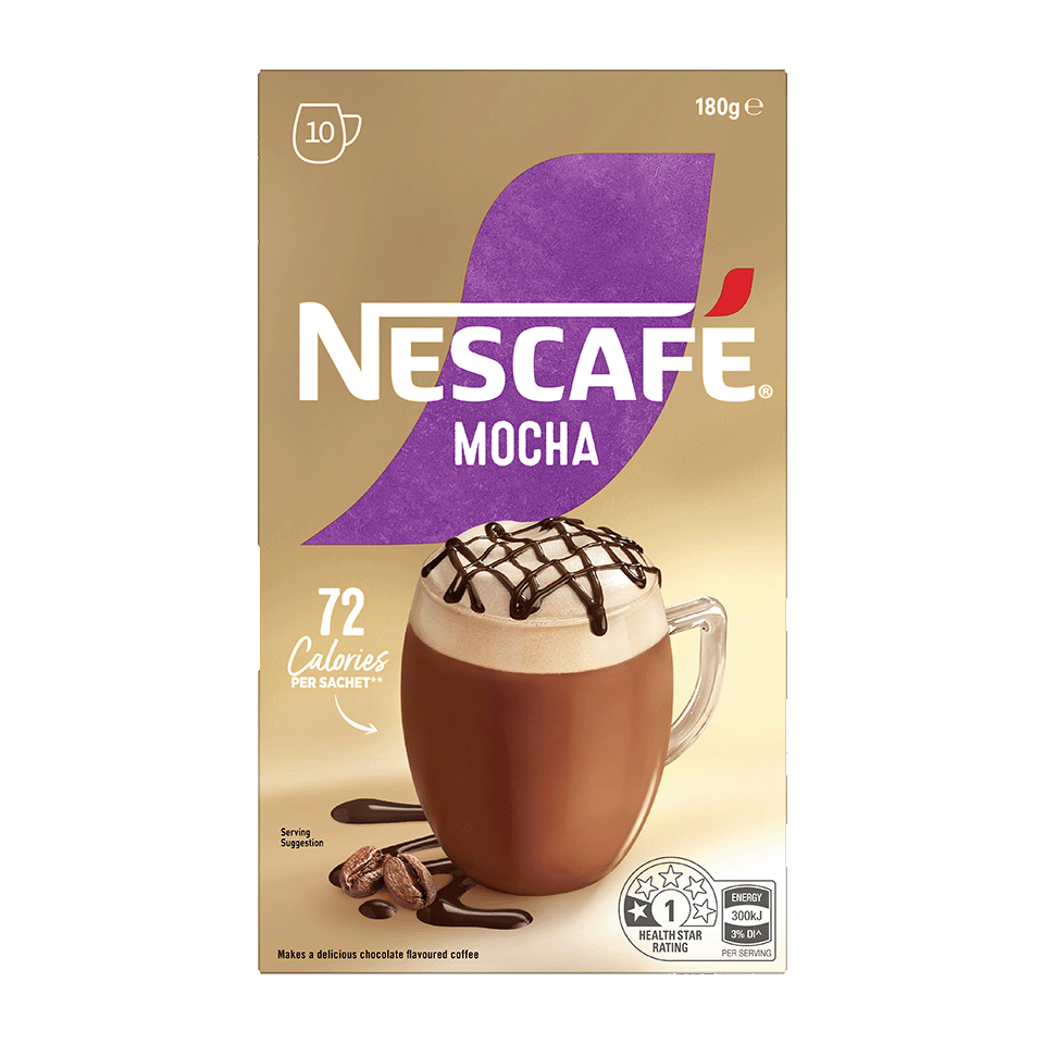 mocha⭐️即日発送品 NESCAFÉ® Instant Mocha Coffee Sachets | Nescafé NZ